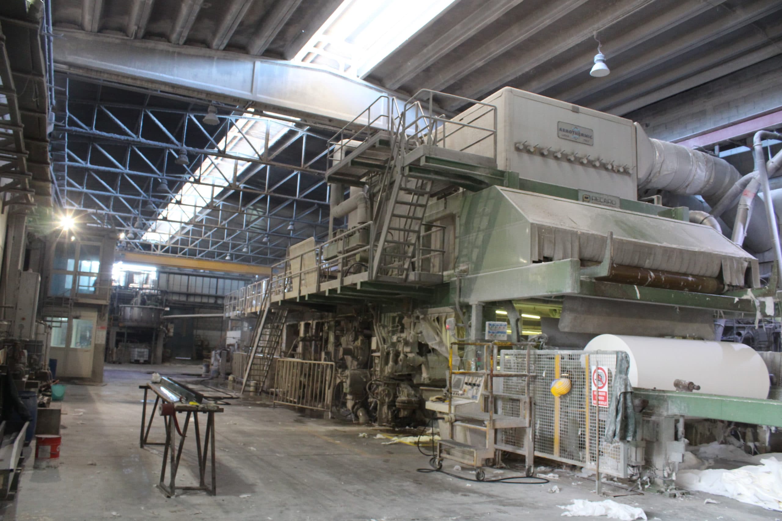 Macchina continua PM1, vista frontale